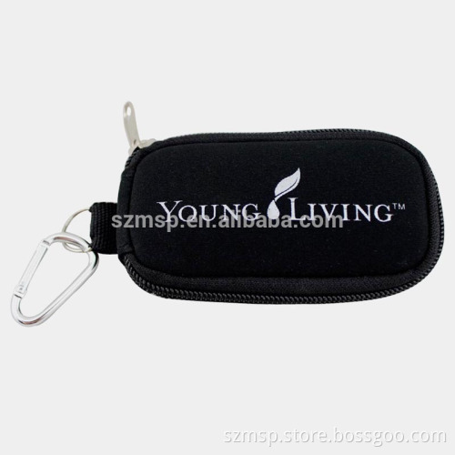 Young Living essential oils bottle keychain pouch for 10 vials x 5/8 dram